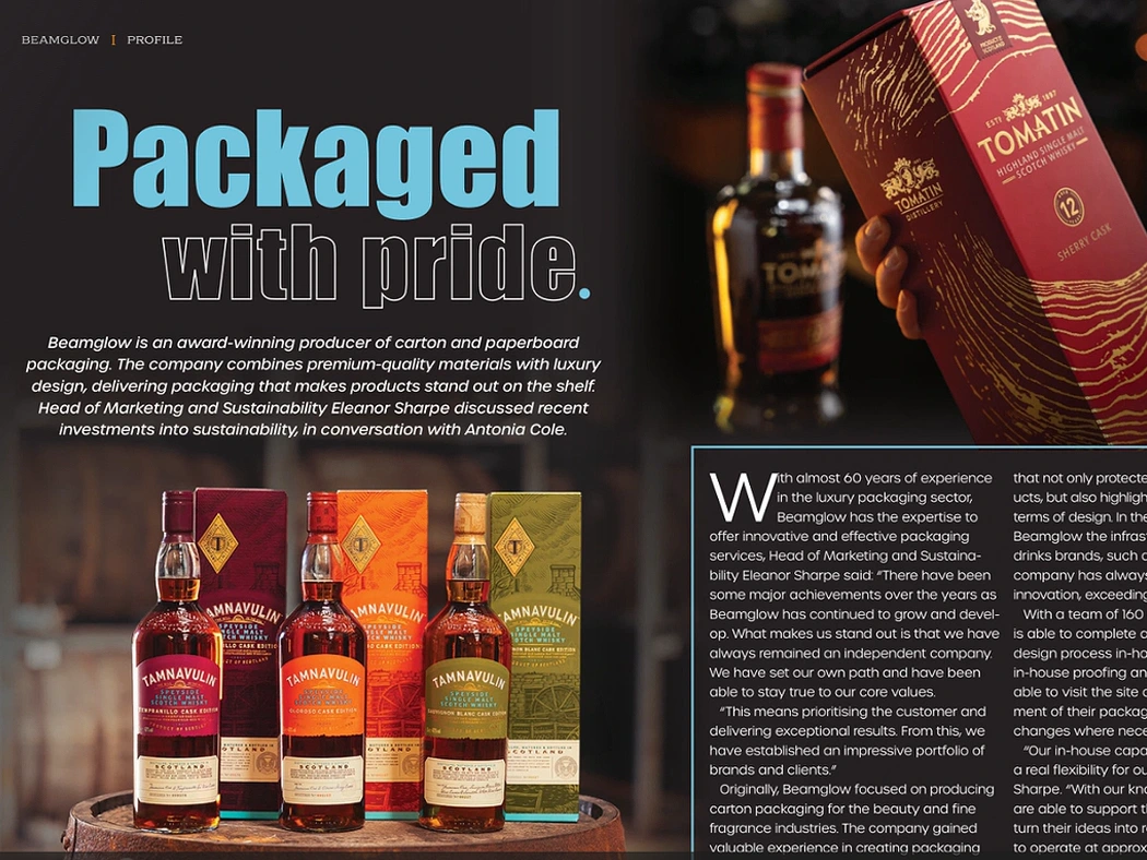 New - Beamglow feature in Sustainability magazine