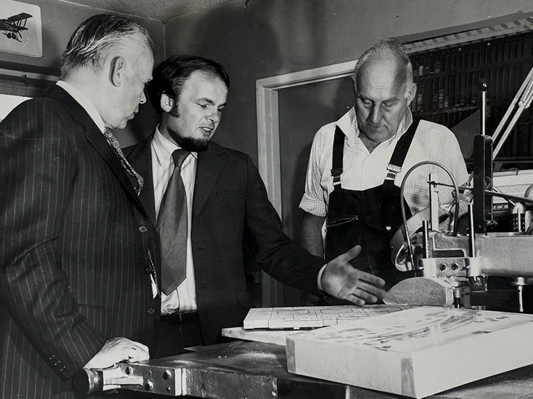 Beamglow is born, 1966